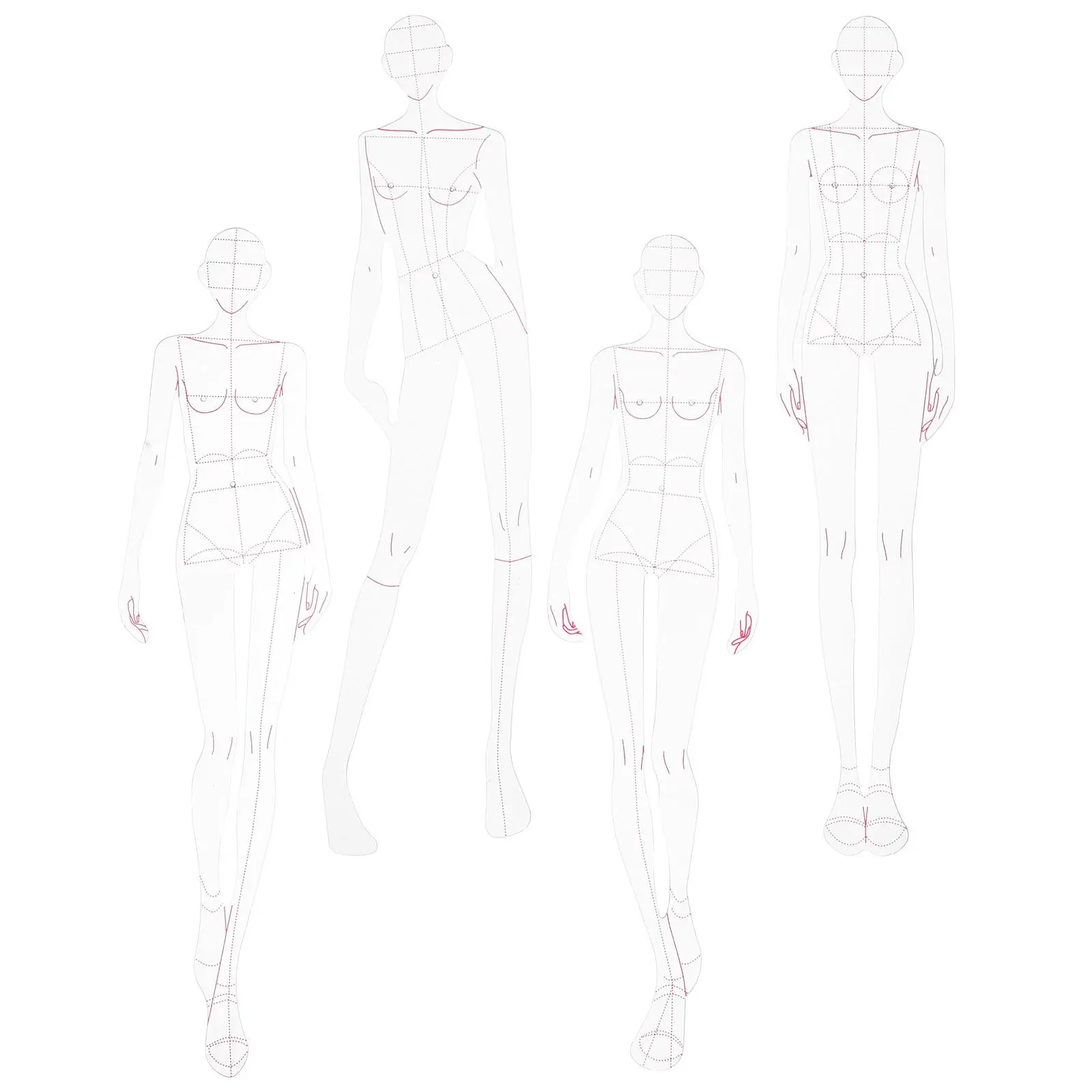 Humanoid Design Ruler Set Fashion Sewing Apparel Proofing Scale Curve Templates Drawing Cutting Efficient Premium Plastic
Humanoid Design Ruler Set Fashion Sewing Apparel Proofing Scale Curve Templates Drawing Cutting Efficient Premium Plastic