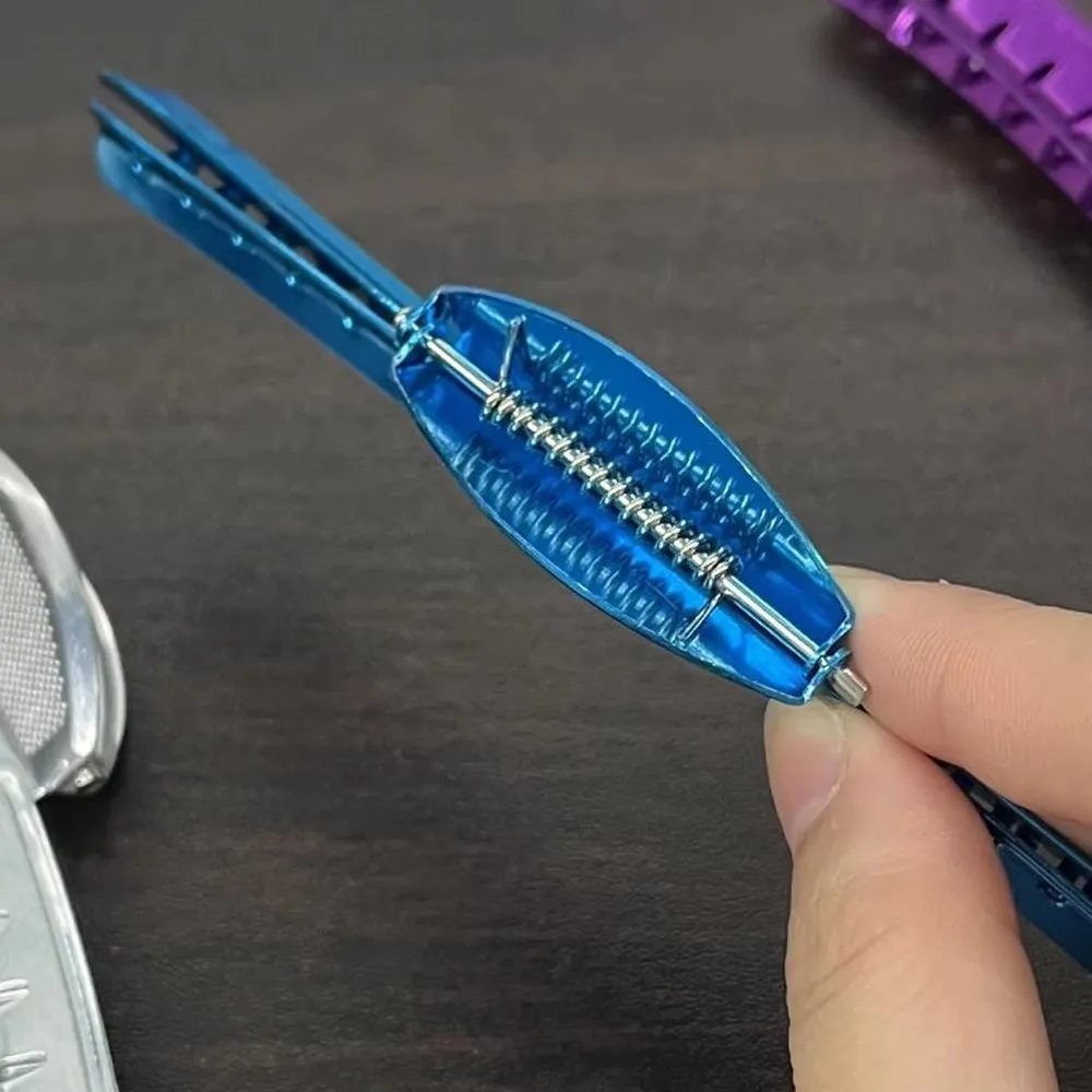 6Pcs New Durable Hairdressing Hair Clip Lightweight Aluminum Alloy Wave Hair Clips Hair Fixed Hairclips Salon Use
6Pcs New Durable Hairdressing Hair Clip Lightweight Aluminum Alloy Wave Hair Clips Hair Fixed Hairclips Salon Use