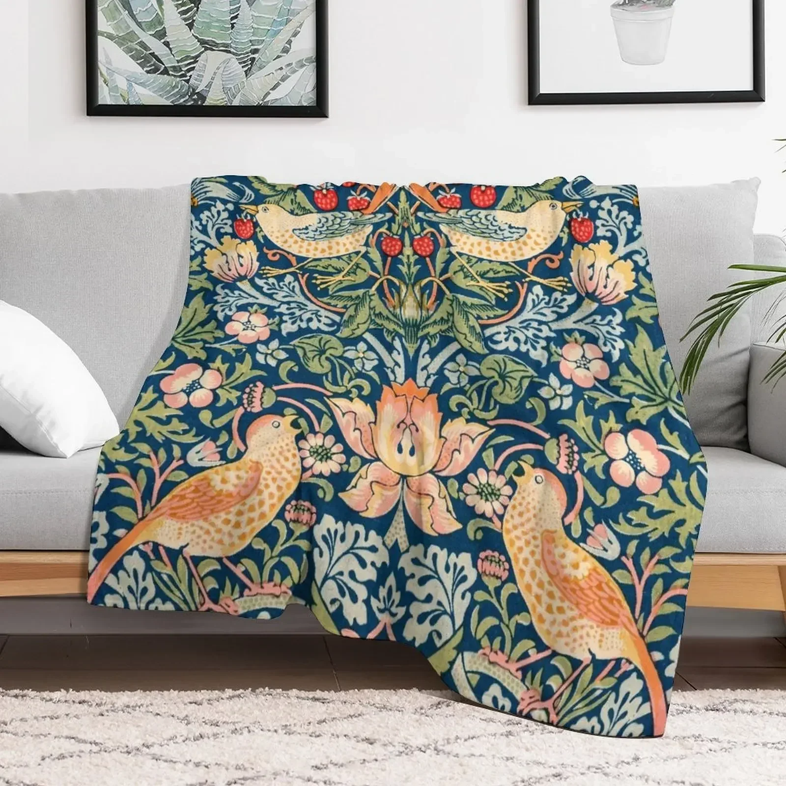 The strawberry thieves pattern by William Morris 1883. Throw Blanket Blankets For Baby Soft Plush Plaid Blankets
The strawberry thieves pattern by William Morris 1883. Throw Blanket Blankets For Baby Soft Plush Plaid Blankets