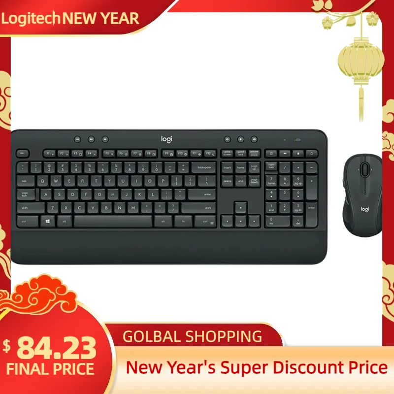 Logitech MK545 беспроводная мышь и клавиатура набор Водонепроницаемый превосходный комфорт для рук
Logitech MK545 беспроводная мышь и клавиатура набор Водонепроницаемый превосходный комфорт для рук