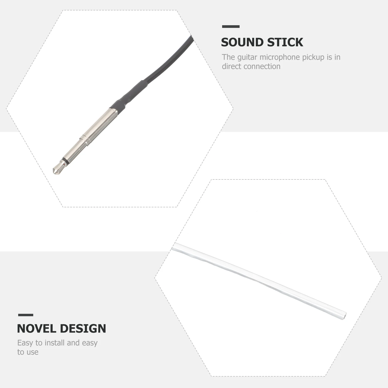 Pickup Simple Kalimba Musical Instrument Piezo Pickups for Electric Thumb Accessories Practical Piano Part
Pickup Simple Kalimba Musical Instrument Piezo Pickups for Electric Thumb Accessories Practical Piano Part