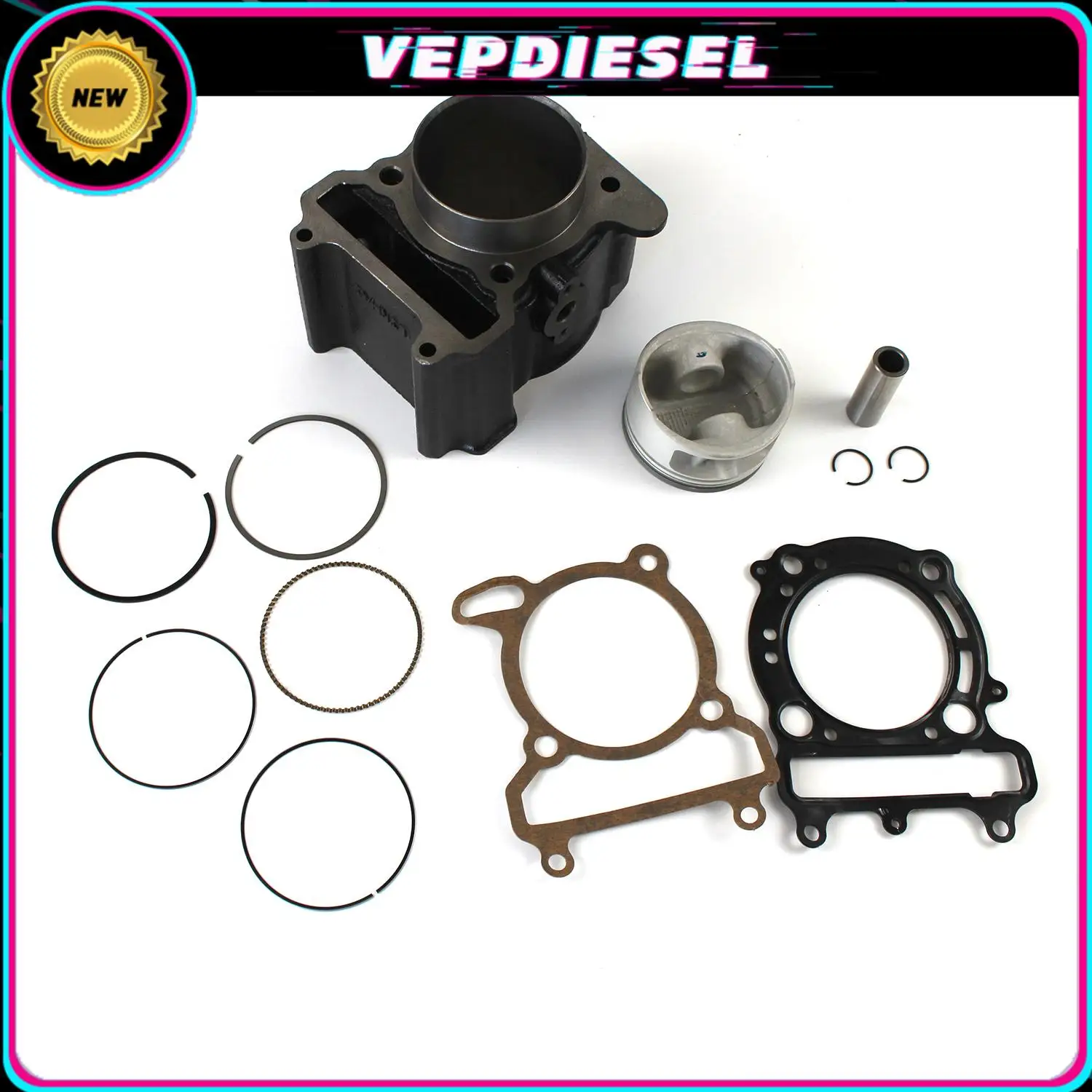 22420B Cylinder Piston Big Bore Top End Kit 72.5mm For Linhai 300cc LH300 ATV Quad Scooter Motorcycle Engine Cylinder Parts
22420B Cylinder Piston Big Bore Top End Kit 72.5mm For Linhai 300cc LH300 ATV Quad Scooter Motorcycle Engine Cylinder Parts