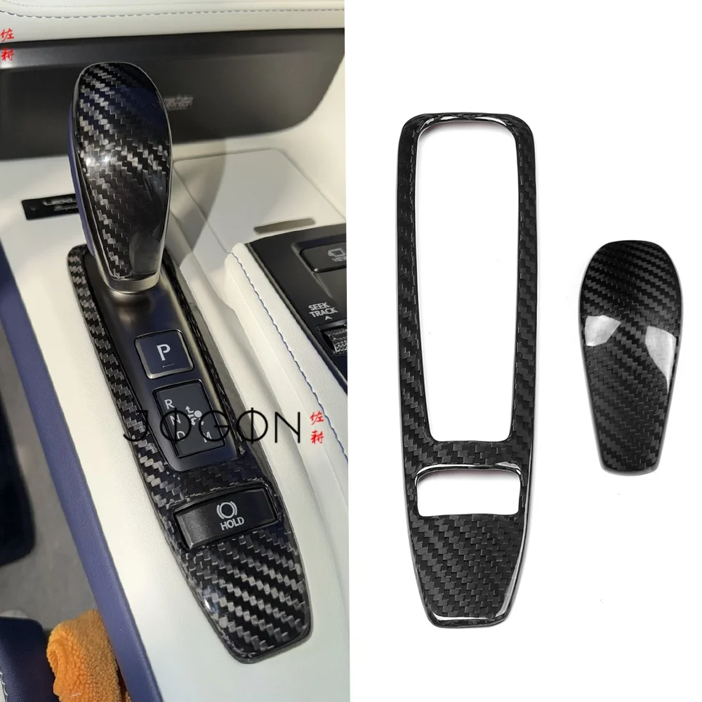 2Pcs Dry Carbon Fiber Car Interior Center Gear Shift Head Knob Panel Cover Trim Accessories For Lexus LC500 LC500h 2018-2025
2Pcs Dry Carbon Fiber Car Interior Center Gear Shift Head Knob Panel Cover Trim Accessories For Lexus LC500 LC500h 2018-2025