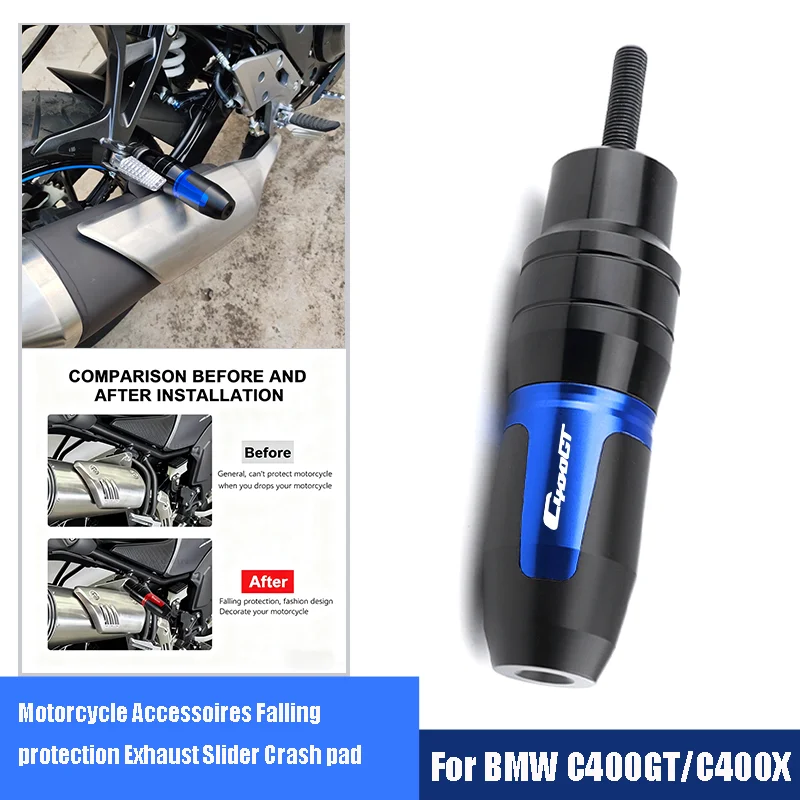 Motorcycle Accessories For BMW C400GT C400X C 400 X/GT CNC Frame Exhaust Sliders Crash Pad Pipe Crash Bar Anti-Falling Bar
Motorcycle Accessories For BMW C400GT C400X C 400 X/GT CNC Frame Exhaust Sliders Crash Pad Pipe Crash Bar Anti-Falling Bar