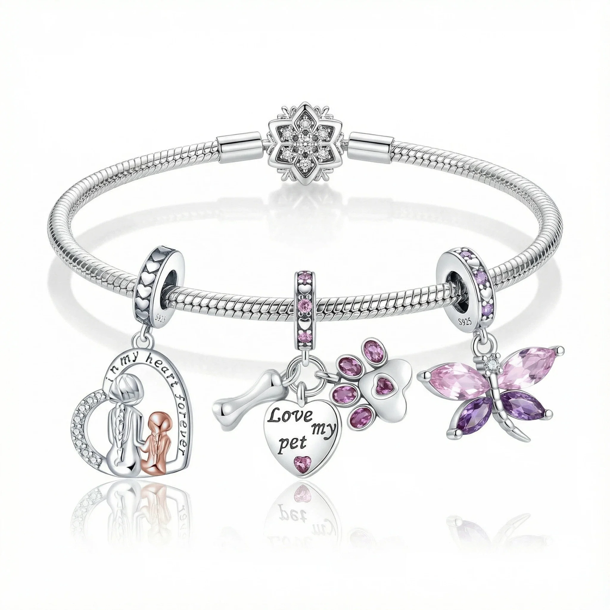 Подвеска-шарм в виде стрекозы из стерлингового серебра 925 пробы с кубическим цирконием, подходит для браслетов и ожерелий своими руками, подарок для нее, Colgante Plata
Подвеска-шарм в виде стрекозы из стерлингового серебра 925 пробы с кубическим цирконием, подходит для браслетов и ожерелий своими руками, подарок для нее, Colgante Plata