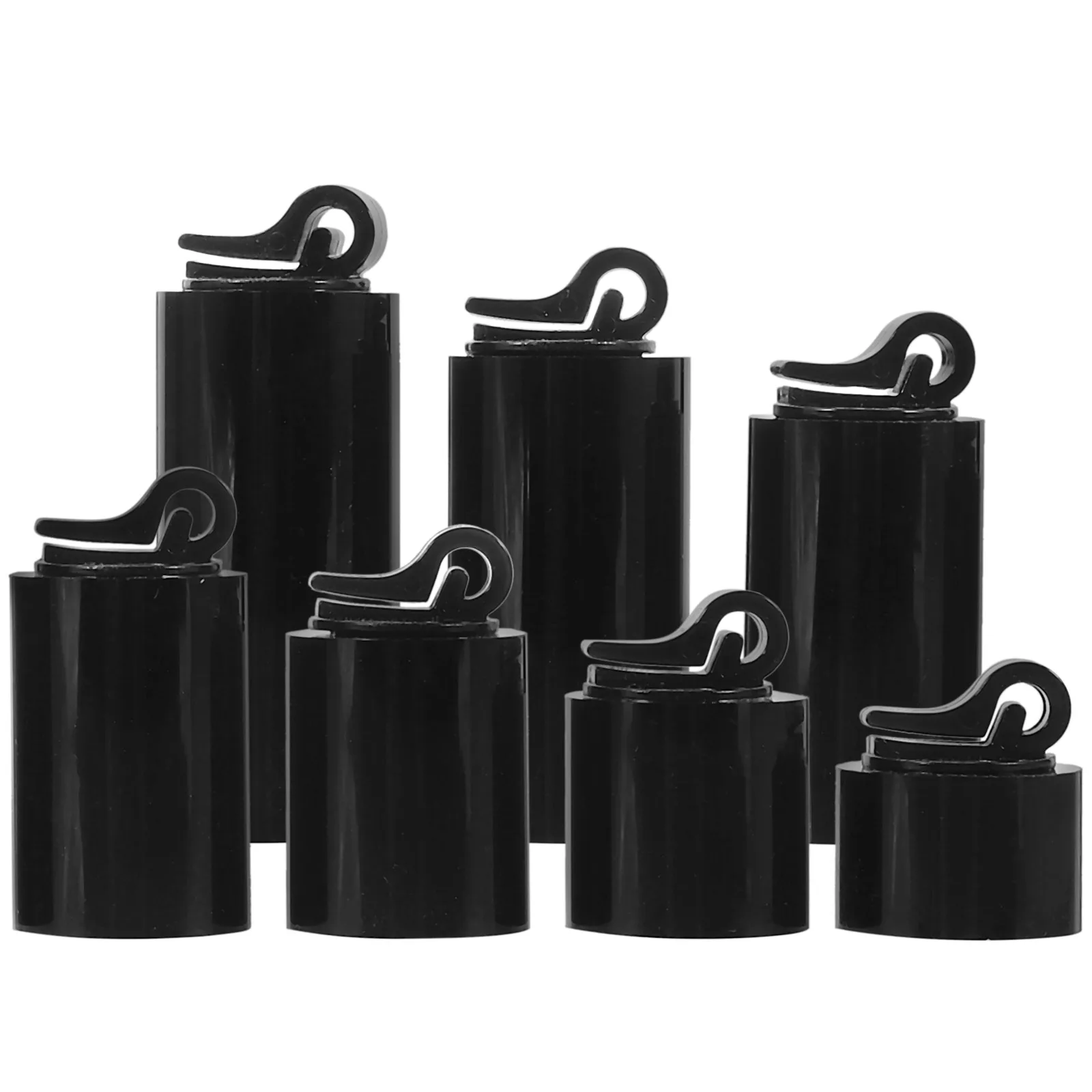 7 Pieces Black Acrylic Ring Display Stand Translucent Jewelry Holder LED Lighted For Wedding Showcase
7 Pieces Black Acrylic Ring Display Stand Translucent Jewelry Holder LED Lighted For Wedding Showcase