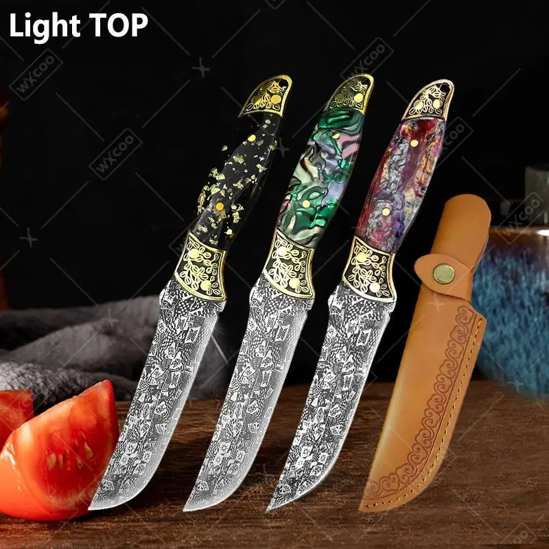 WXCOO Ручной кованый мясной нож с ножнами с деревянной ручкой Кухонный нож шеф-повара для барбекю, мяса, баранины, нож для очистки фруктов из нержавеющей стали
WXCOO Ручной кованый мясной нож с ножнами с деревянной ручкой Кухонный нож шеф-повара для барбекю, мяса, баранины, нож для очистки фруктов из нержавеющей стали