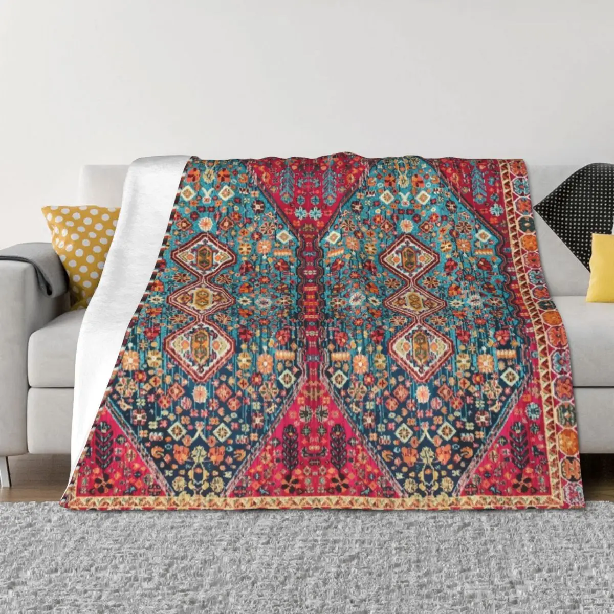 Oriental Colored Traditional Antique Moroccan Style Fabric Design Throw Blanket Giant Sofa Flannels for sofa Blankets
Oriental Colored Traditional Antique Moroccan Style Fabric Design Throw Blanket Giant Sofa Flannels for sofa Blankets