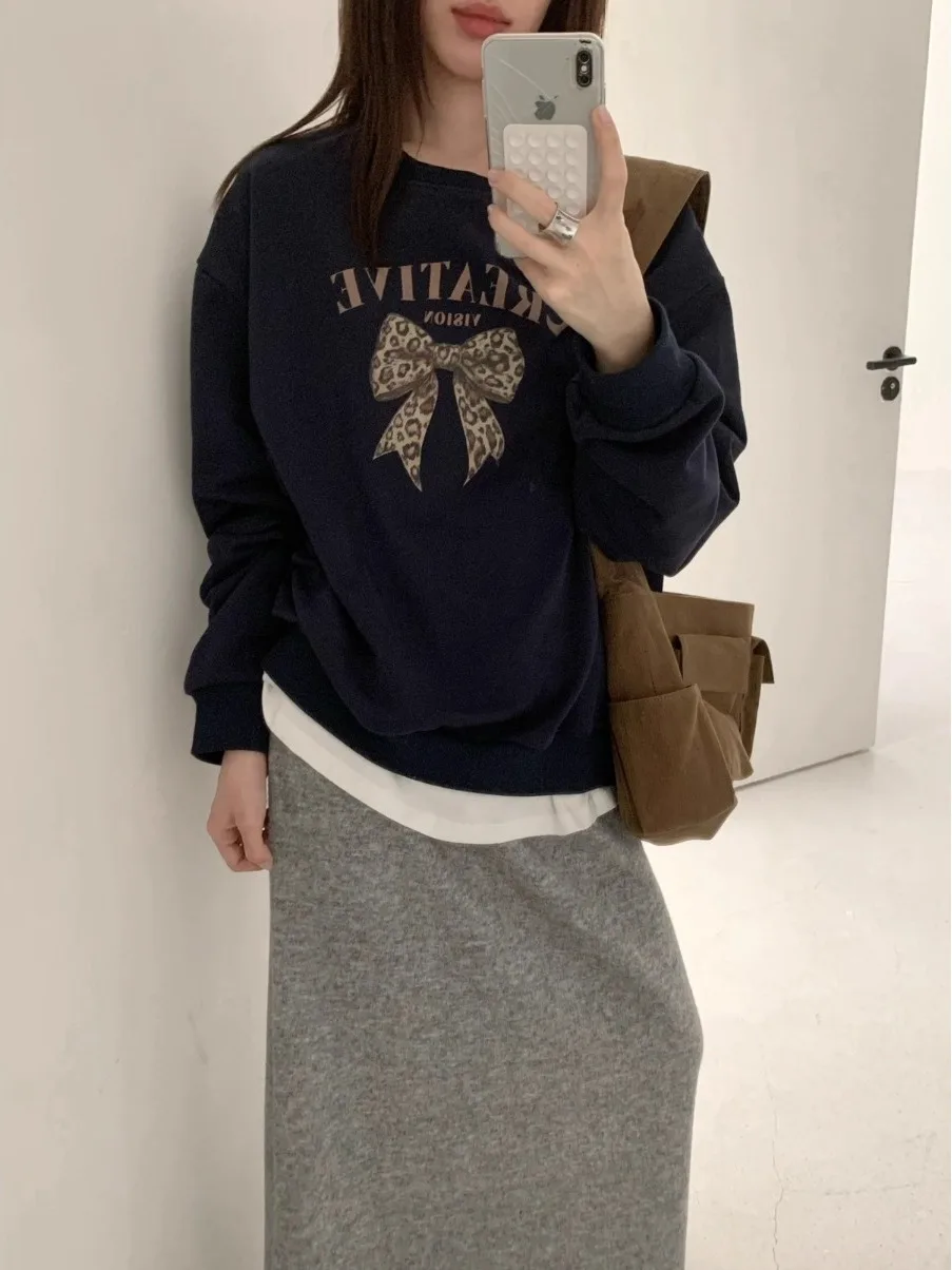 Faionable Loose Long Sve круглый Ne свитшот женский осенне-зимний новый Sle завод Lazy Small Size Top корейский Sle
Faionable Loose Long Sve круглый Ne свитшот женский осенне-зимний новый Sle завод Lazy Small Size Top корейский Sle