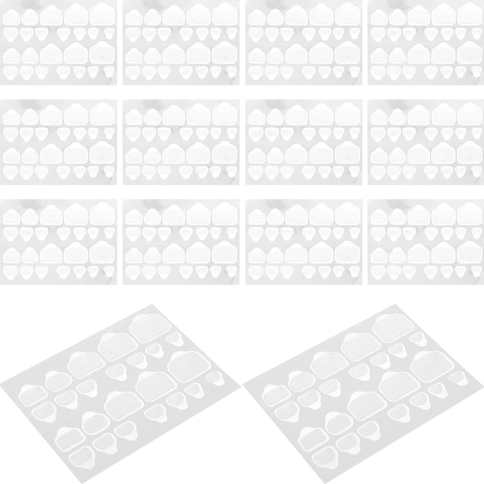 20 Sheets Waterproof Nail Tabs Double-sided Adhesive Press-on Stickers False Toenails Long Glue Nail Medium Length
20 Sheets Waterproof Nail Tabs Double-sided Adhesive Press-on Stickers False Toenails Long Glue Nail Medium Length