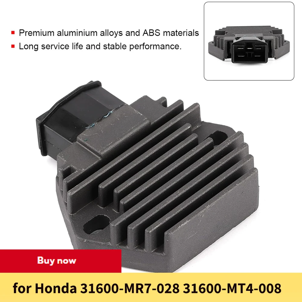 Voltage Regulator Motorcycle Rectifier Suitable for Honda FES 250 Foresight 1998 - 2005 31600-MR7-028 31600-MT4-008
Voltage Regulator Motorcycle Rectifier Suitable for Honda FES 250 Foresight 1998 - 2005 31600-MR7-028 31600-MT4-008