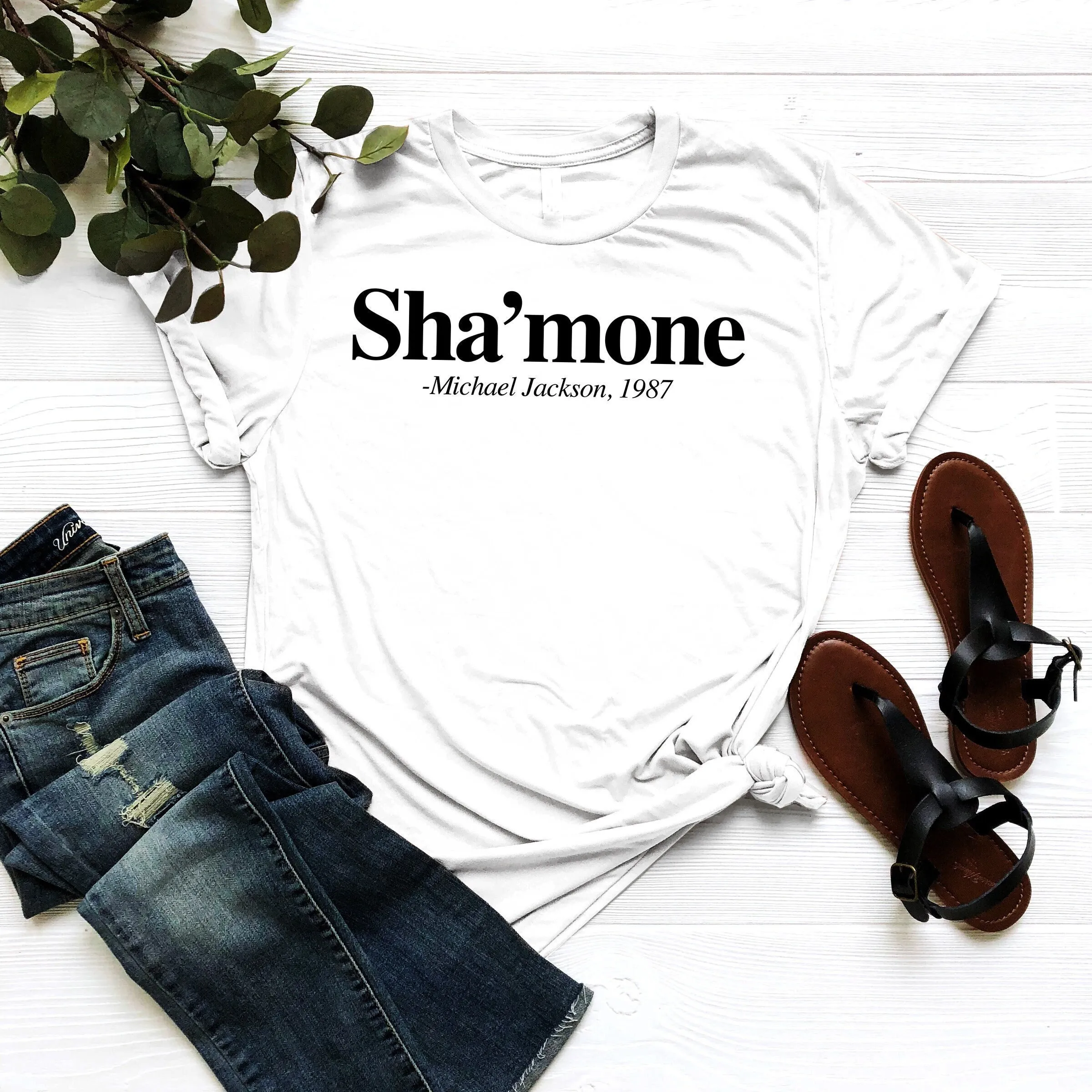 Футболка Shamone с музыкальной цитатой 80-х годов, женская крутая одежда 1987, подходящая одежда
Футболка Shamone с музыкальной цитатой 80-х годов, женская крутая одежда 1987, подходящая одежда