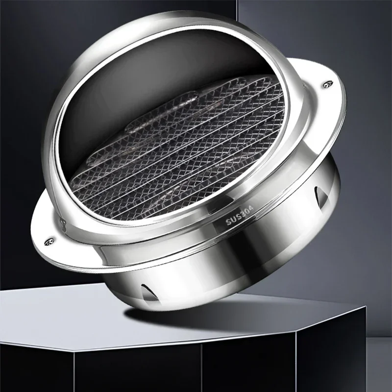 Vent Cover Duct Vent, Dryer Exhaust Vent Wall Vent Stainless Steel Round
Vent Cover Duct Vent, Dryer Exhaust Vent Wall Vent Stainless Steel Round