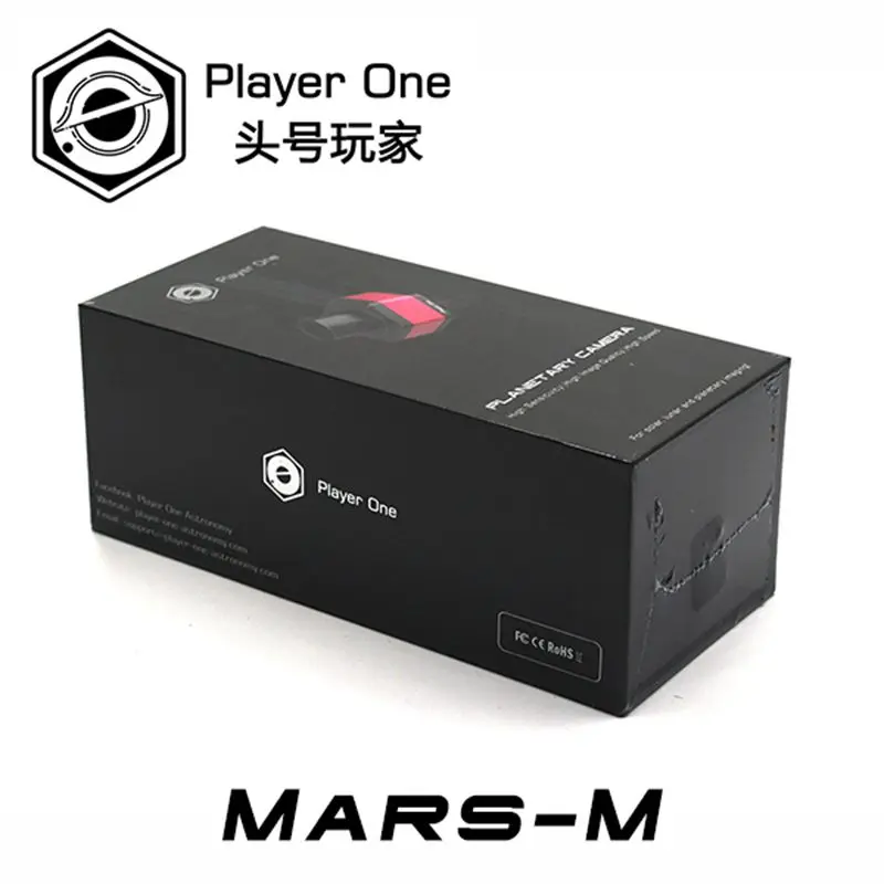 Черно-белая Планетарная камера Player One Mars-M (IMX290) Mars, астрономическая камера
Черно-белая Планетарная камера Player One Mars-M (IMX290) Mars, астрономическая камера