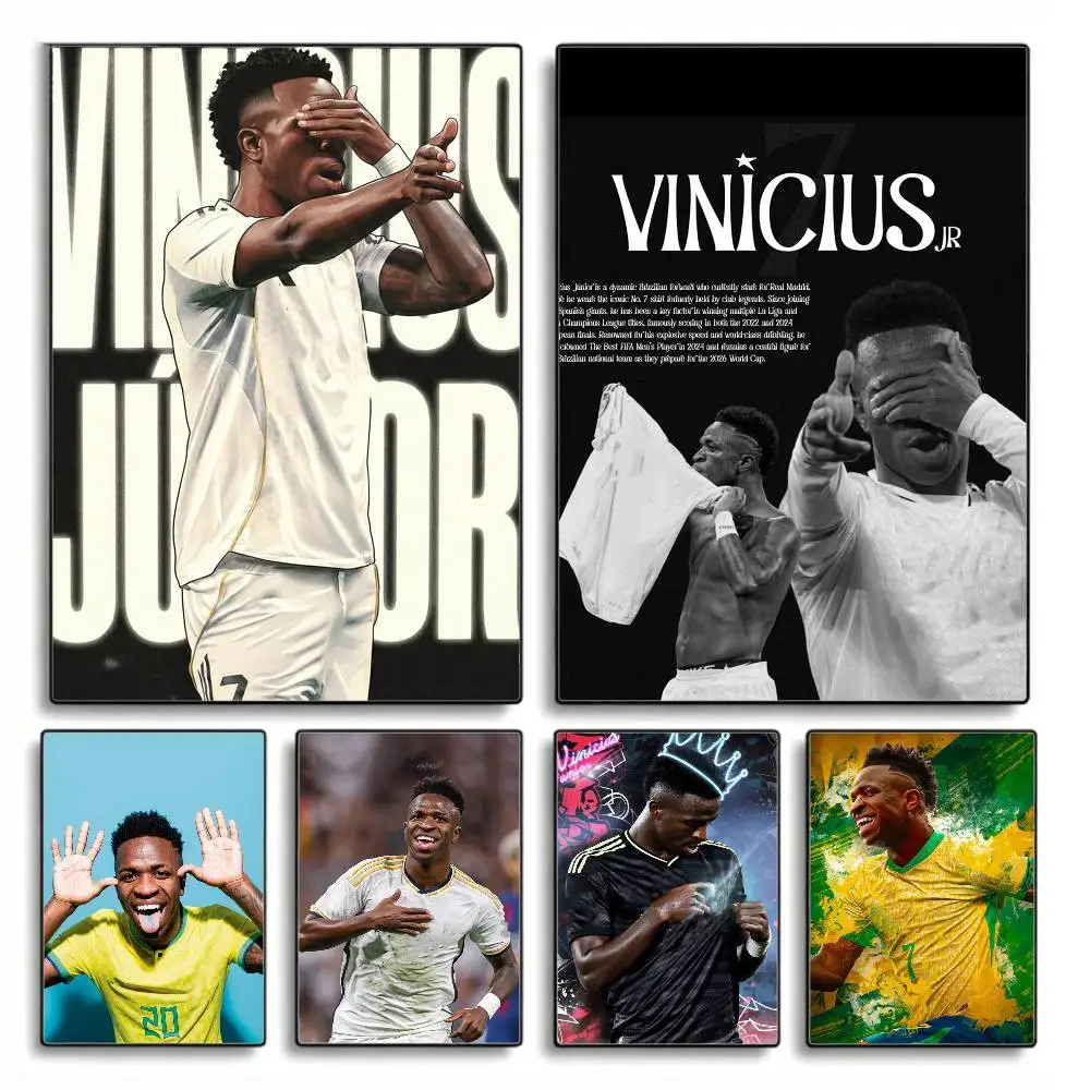 F-Football Star V-Vini Jr Poster HD Self Adhesive Waterproof Wall Art Ideal for Home Office Dorm Gift
F-Football Star V-Vini Jr Poster HD Self Adhesive Waterproof Wall Art Ideal for Home Office Dorm Gift