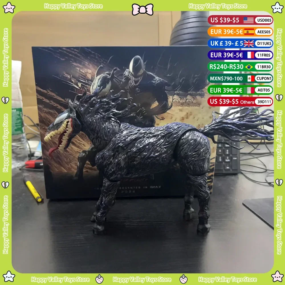 Venom 3 Action Figures Figura Last Dance Marvel'S Venom Horse Change Face Joint Movable PVC Model Collectible Ornament Toy Gift
Venom 3 Action Figures Figura Last Dance Marvel'S Venom Horse Change Face Joint Movable PVC Model Collectible Ornament Toy Gift