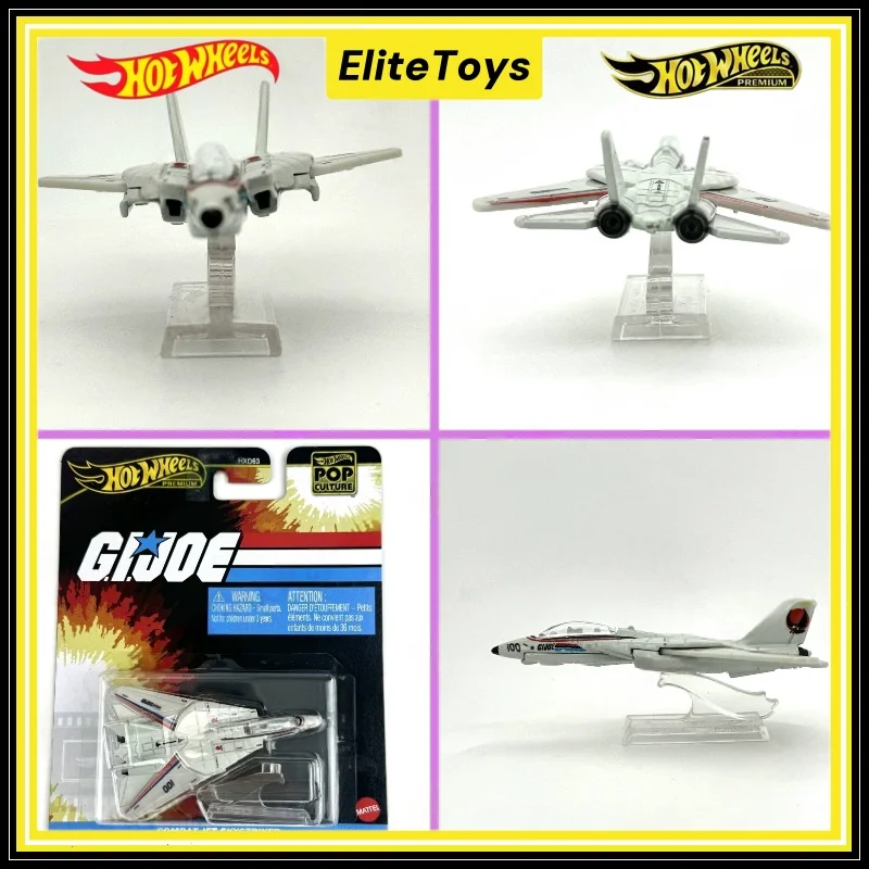 Genuine Hot Wheels Premium Entertainment COMBAT JET F-14 POP Culture Metal Collectible 1/64 Diecast Fighter Plane Model Boys Toy
Genuine Hot Wheels Premium Entertainment COMBAT JET F-14 POP Culture Metal Collectible 1/64 Diecast Fighter Plane Model Boys Toy