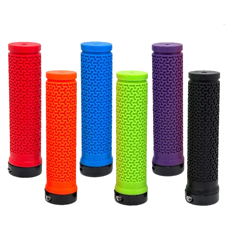 Bicycle Handlebar Grip Shock Absorption Mountain Bike BMX Grips Rubber MTB Cuffs Anti-Slip Lock on Bike Grip
Bicycle Handlebar Grip Shock Absorption Mountain Bike BMX Grips Rubber MTB Cuffs Anti-Slip Lock on Bike Grip