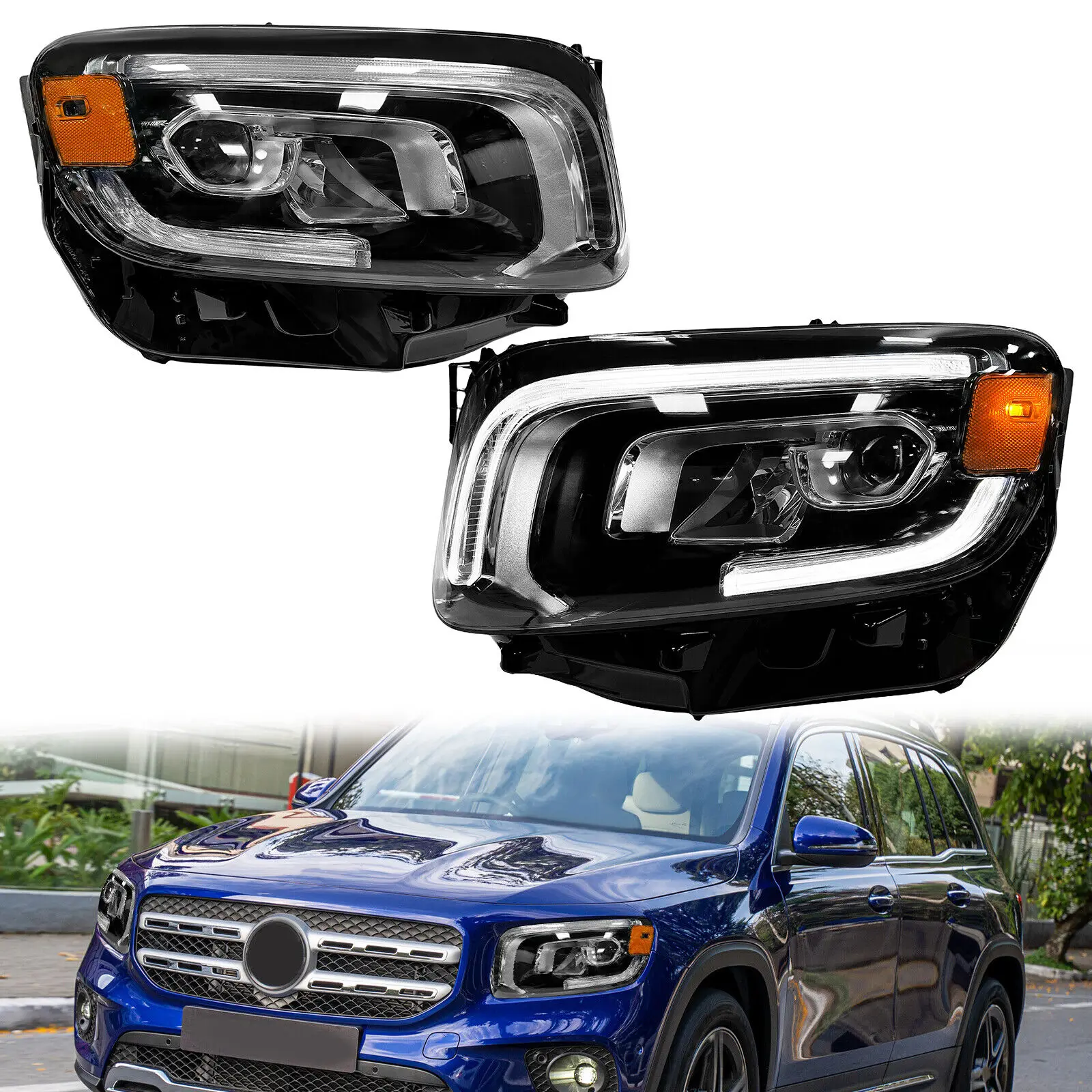 Pair MultiBeam LED Headlight For 2020-2023 Mercedes GLB GLB35 GLB250 W247 LH RH
Pair MultiBeam LED Headlight For 2020-2023 Mercedes GLB GLB35 GLB250 W247 LH RH