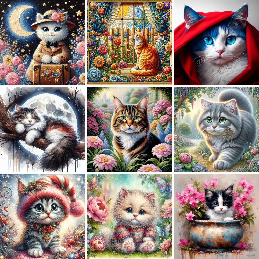Animal Pet Cat Pre-Printed 11CT Cross-Stitch Kit Embroidery DMC Threads Sewing Painting Handmade Handiwork Room Decor Magic Gift
Animal Pet Cat Pre-Printed 11CT Cross-Stitch Kit Embroidery DMC Threads Sewing Painting Handmade Handiwork Room Decor Magic Gift