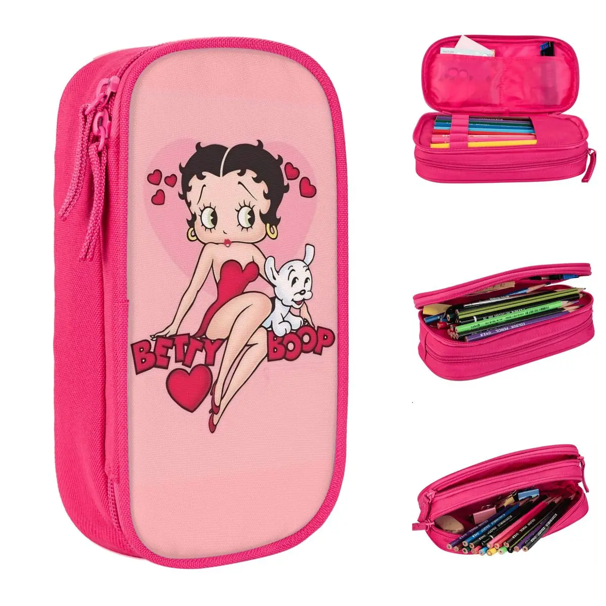 Коробка для ручек большой емкости B-Bettys Boops, офисные принадлежности, двухслойный пенал, канцелярские принадлежности, косметичка для девочек, подарок
Коробка для ручек большой емкости B-Bettys Boops, офисные принадлежности, двухслойный пенал, канцелярские принадлежности, косметичка для девочек, подарок