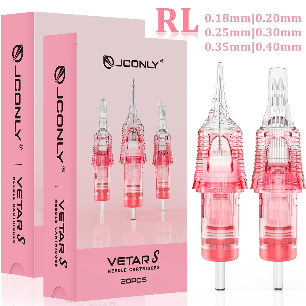 JCONLY PUM Tattoo Cartridge Needle 20pcs Sterilized RL Tattoo Needle for Eyebrow Eyeline Lips Makeup Tattoo Machine Supplies
JCONLY PUM Tattoo Cartridge Needle 20pcs Sterilized RL Tattoo Needle for Eyebrow Eyeline Lips Makeup Tattoo Machine Supplies