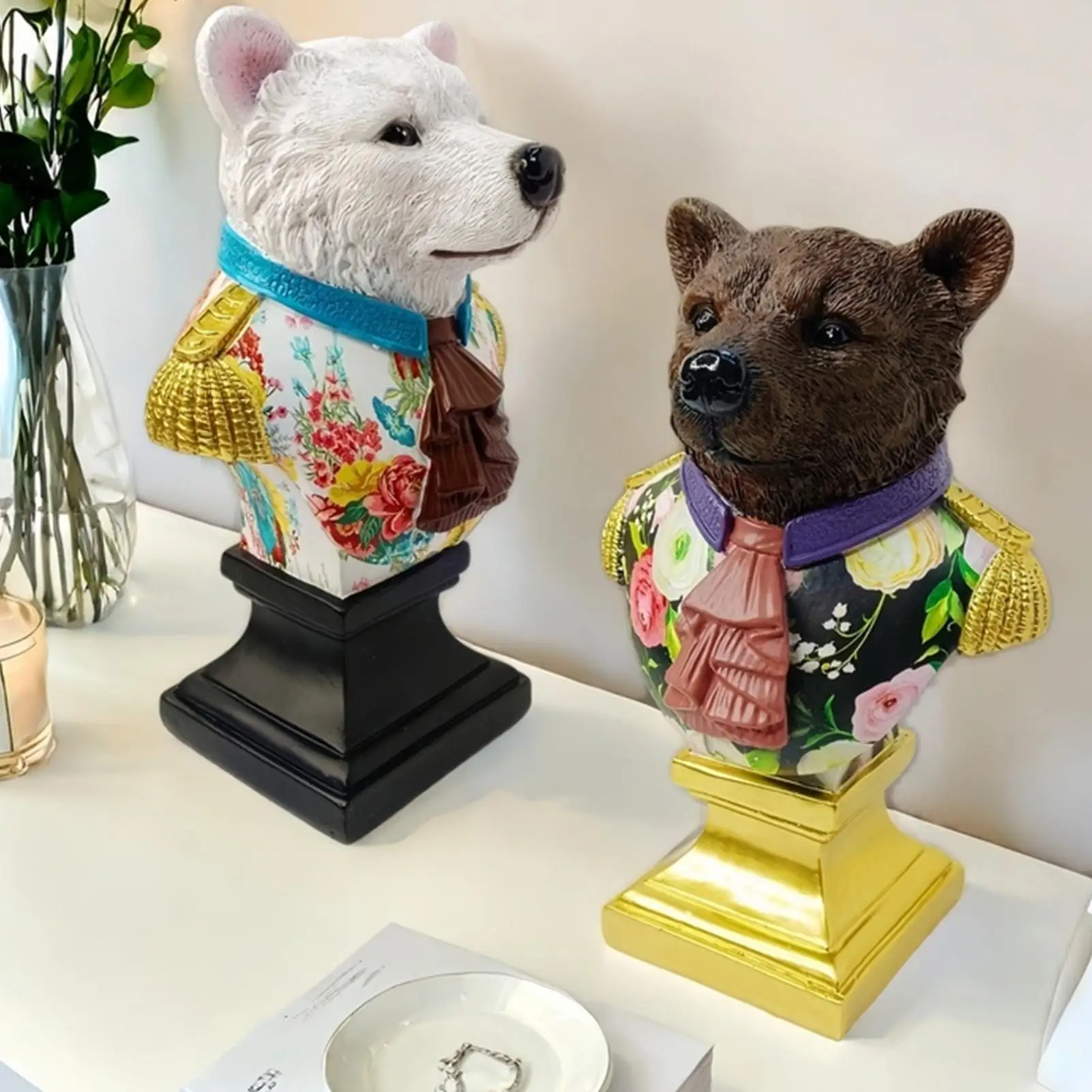 Фигурки медведей, маленькое украшение для рабочего стола из смолы, настольная скульптура животного для книжного шкафа, подоконник, книжная полка, витрина
Фигурки медведей, маленькое украшение для рабочего стола из смолы, настольная скульптура животного для книжного шкафа, подоконник, книжная полка, витрина