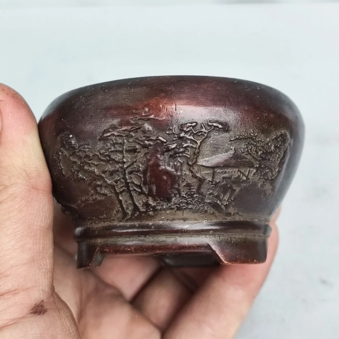 Retro incense burner, landscape round incense burner, household indoor incense burner, incense stick, incense base, tower incen
Retro incense burner, landscape round incense burner, household indoor incense burner, incense stick, incense base, tower incen