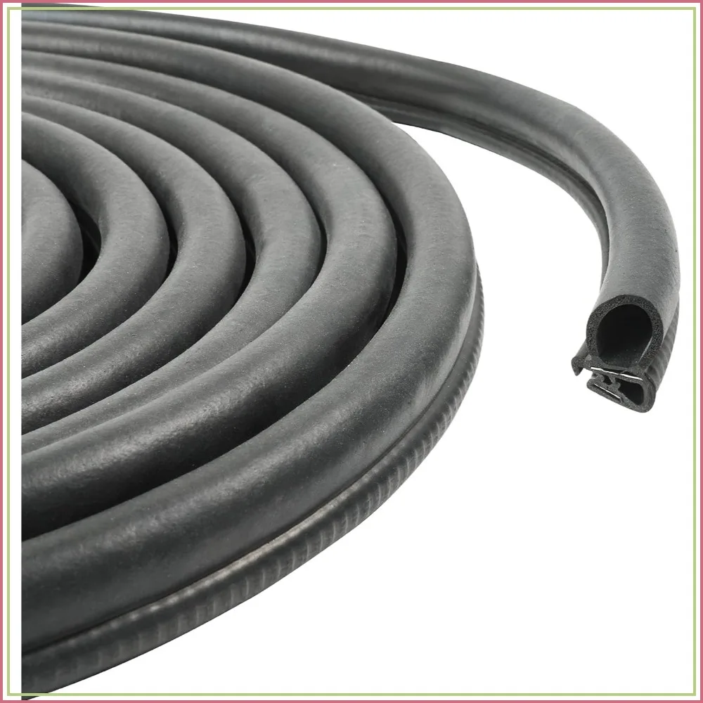 Rubber Edge Trim, Car Weather Strip, Door Seal, Automotive Edge Guard for Cars, Boats, Trucks (20 FT)
Rubber Edge Trim, Car Weather Strip, Door Seal, Automotive Edge Guard for Cars, Boats, Trucks (20 FT)