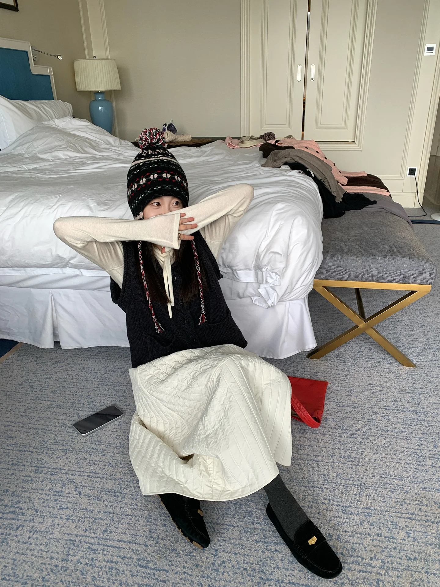 Warmth Windproof Cotton Petal Skirt Casual Mid-Waist Polyester Fiber Ciwalk Sle Winter f Skirt MultiMath Xiaodingbao
Warmth Windproof Cotton Petal Skirt Casual Mid-Waist Polyester Fiber Ciwalk Sle Winter f Skirt MultiMath Xiaodingbao