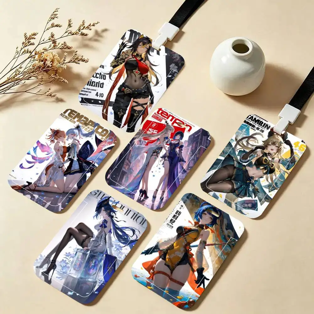 Genshin Impact Game ID Card Holder Neck Strap Pendant Door Badge Holder Lanyards Keychain Work Credential
Genshin Impact Game ID Card Holder Neck Strap Pendant Door Badge Holder Lanyards Keychain Work Credential