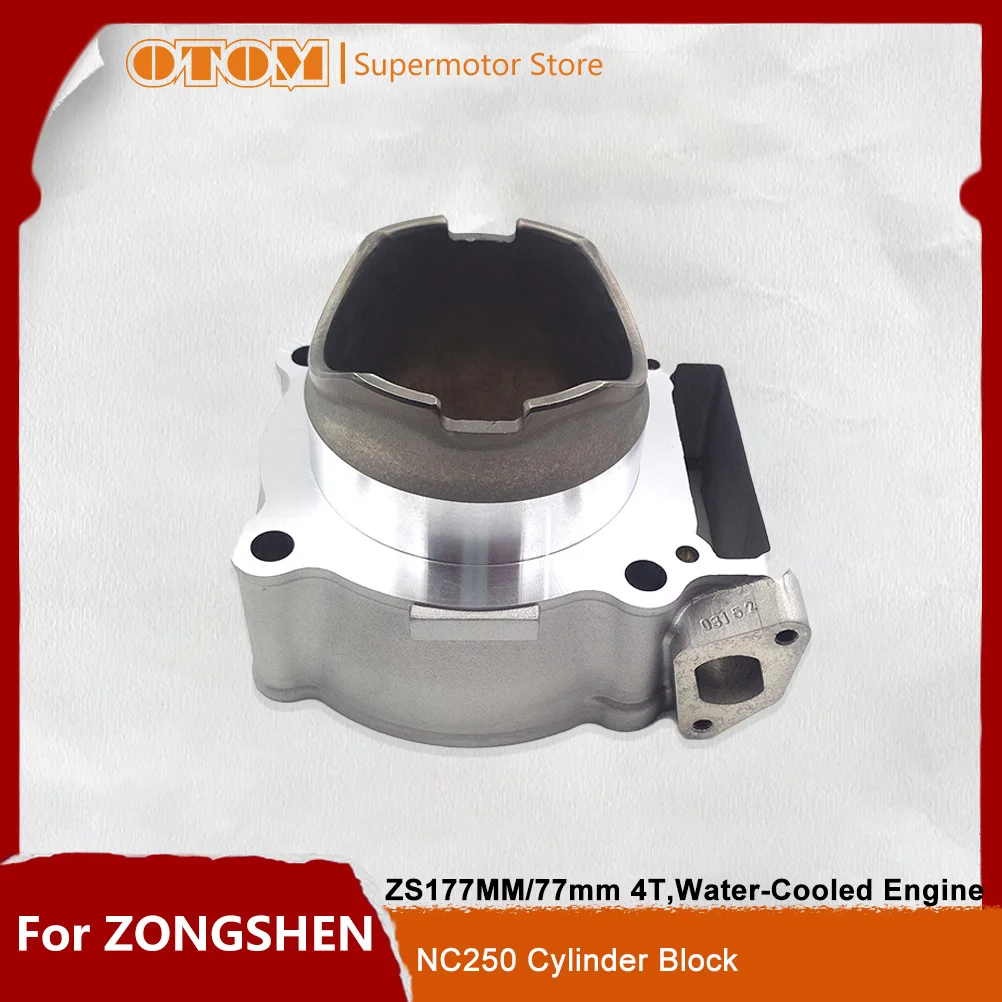 Motorcycle Accessories 77mm Cylinder Block For ZONGSHEN ZS177MM NC250 4-stroke Water-Cooled Engine MOTOLAND AVANTIS KAYO GR Bike
Motorcycle Accessories 77mm Cylinder Block For ZONGSHEN ZS177MM NC250 4-stroke Water-Cooled Engine MOTOLAND AVANTIS KAYO GR Bike