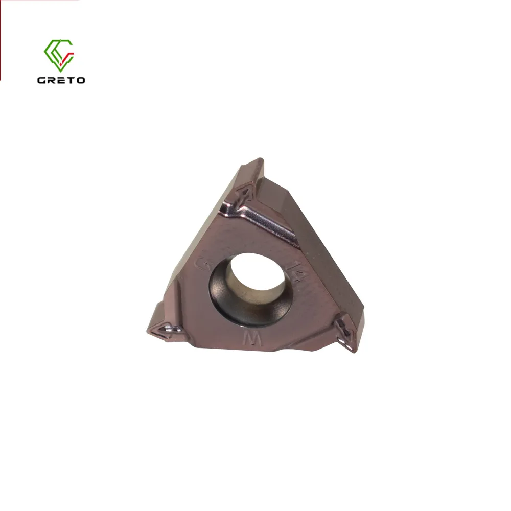 GRETO 16ER8W 16ER10W 16ER11W 16ER12W 16ER14W 16ER16W 16ER18W 16ER19W GT4201 GT4202 Thread Turning Inserts Carbide
GRETO 16ER8W 16ER10W 16ER11W 16ER12W 16ER14W 16ER16W 16ER18W 16ER19W GT4201 GT4202 Thread Turning Inserts Carbide