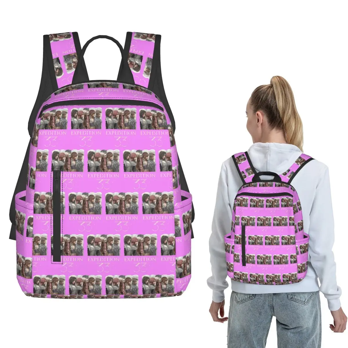 Expedition 33 Sci Fi Characters Art Limited Edition Backpack Large Capacity Children BookBag School Bag Shoulder Bags Men Women
Expedition 33 Sci Fi Characters Art Limited Edition Backpack Large Capacity Children BookBag School Bag Shoulder Bags Men Women