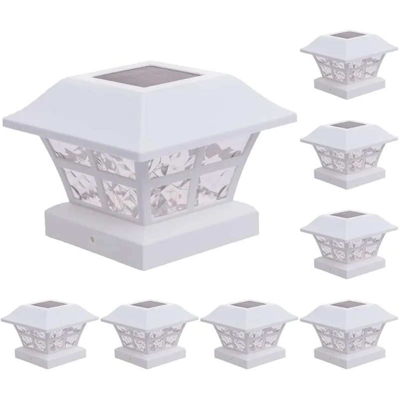 Evolve White Solar Post Lights - 4x4 Post and Outdoor Post Lights - Waterproof Solar Lights for Fence Pos
Evolve White Solar Post Lights - 4x4 Post and Outdoor Post Lights - Waterproof Solar Lights for Fence Pos