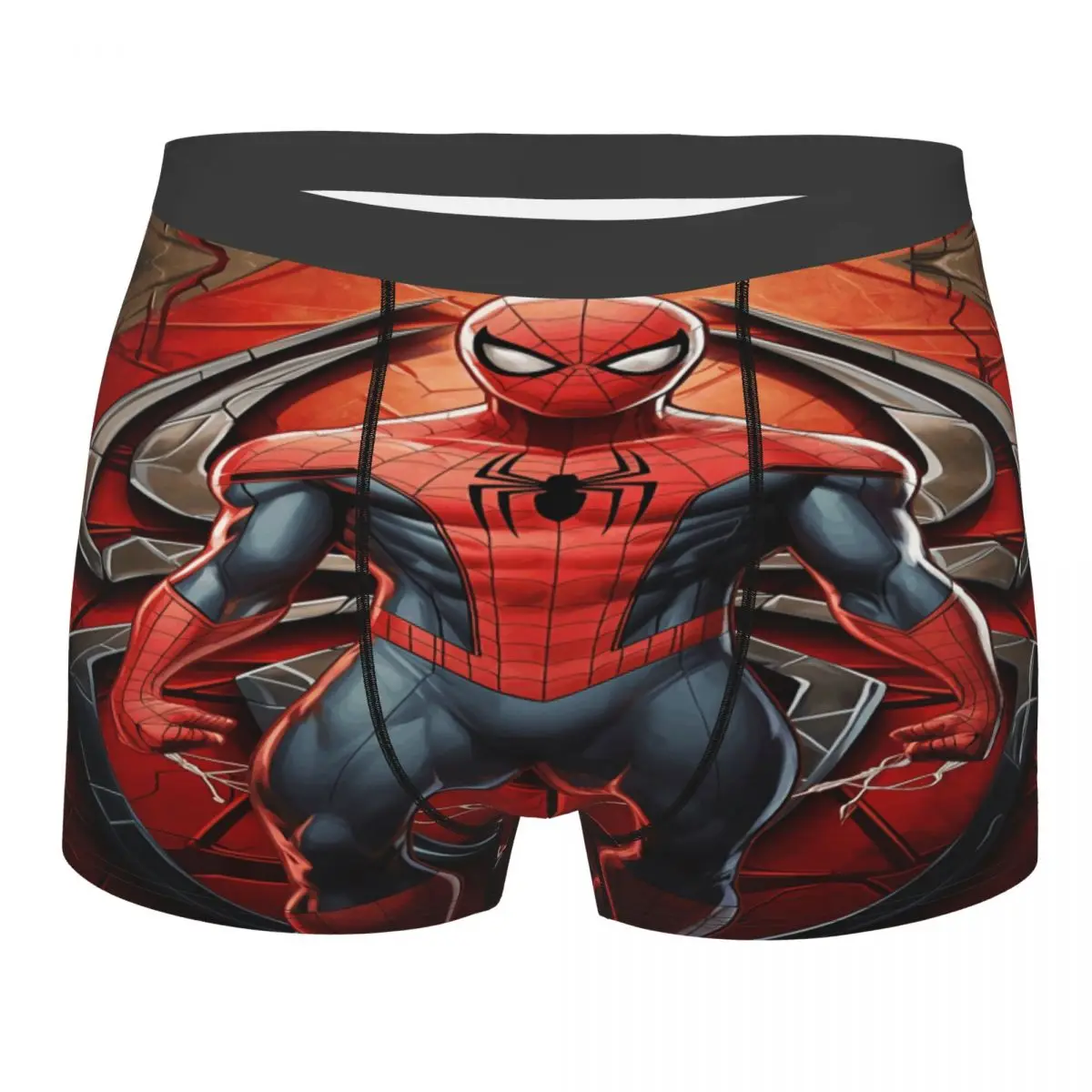 Custom Spider Man Superhero Boxer Shorts For Homme 3D Printed Underwear Panties Briefs Soft Underpants
Custom Spider Man Superhero Boxer Shorts For Homme 3D Printed Underwear Panties Briefs Soft Underpants
