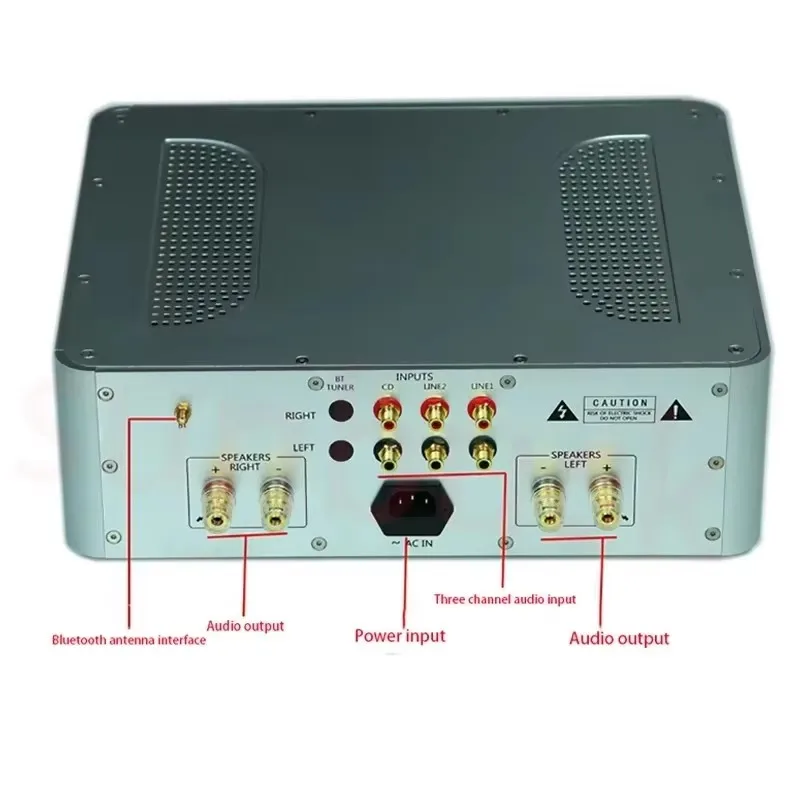 Усилитель SUNBUCK A30W 15024 15025 Gold Seal Tube 2.0 400W HiFi с дистанционным управлением и Bluetooth 5.0 для домашнего аудио
Усилитель SUNBUCK A30W 15024 15025 Gold Seal Tube 2.0 400W HiFi с дистанционным управлением и Bluetooth 5.0 для домашнего аудио
