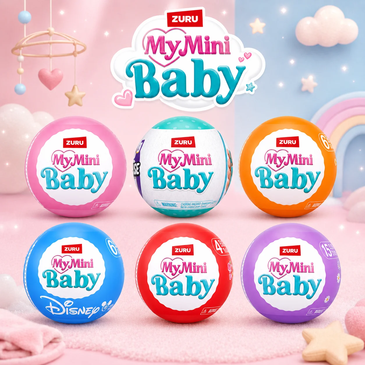 ZURU My Mini Baby Series Collectible Blind Box Toy for Child
ZURU My Mini Baby Series Collectible Blind Box Toy for Child
