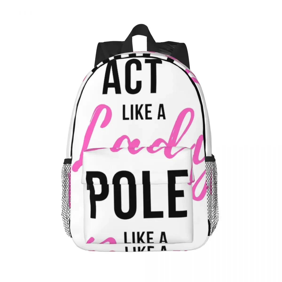 Act Like A Lady Pole Like A Boss - Plecaki с дизайном для танцев на пилоне, сумка для книг для мальчиков и девочек, школьные сумки для студентов, рюкзак, сумка через плечо
Act Like A Lady Pole Like A Boss - Plecaki с дизайном для танцев на пилоне, сумка для книг для мальчиков и девочек, школьные сумки для студентов, рюкзак, сумка через плечо