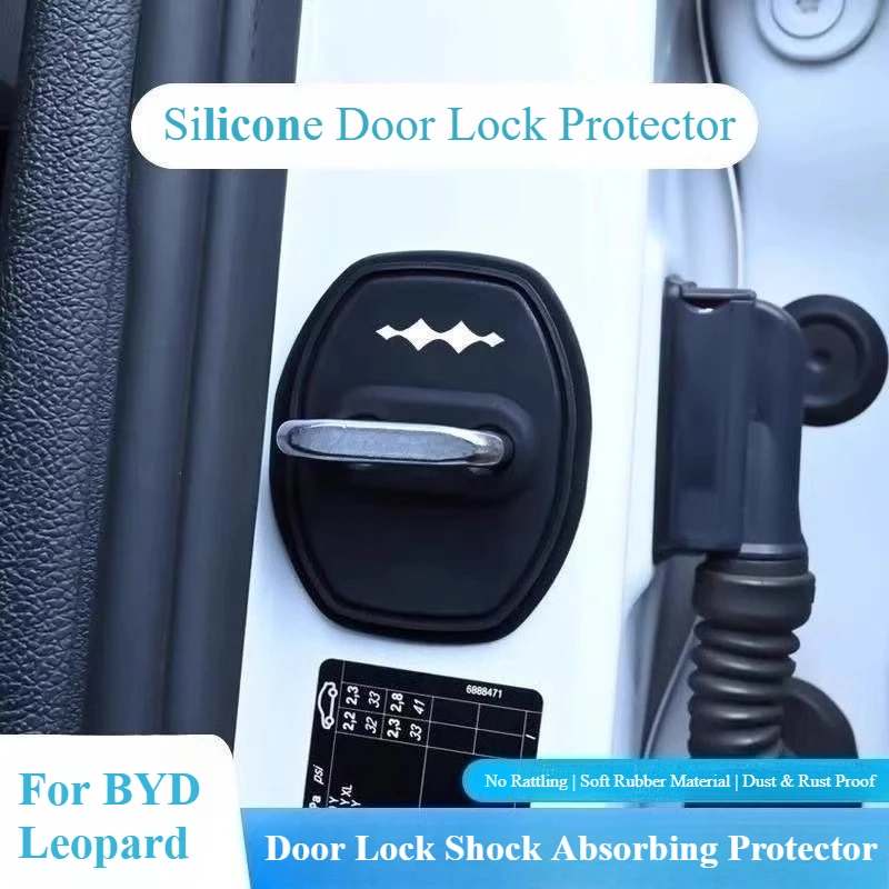 Door Lock Cover Stopper For BYD Formula Leopard 5 Leopard 8 Limiting Stopper Catch Shock Absorption Cover
Door Lock Cover Stopper For BYD Formula Leopard 5 Leopard 8 Limiting Stopper Catch Shock Absorption Cover
