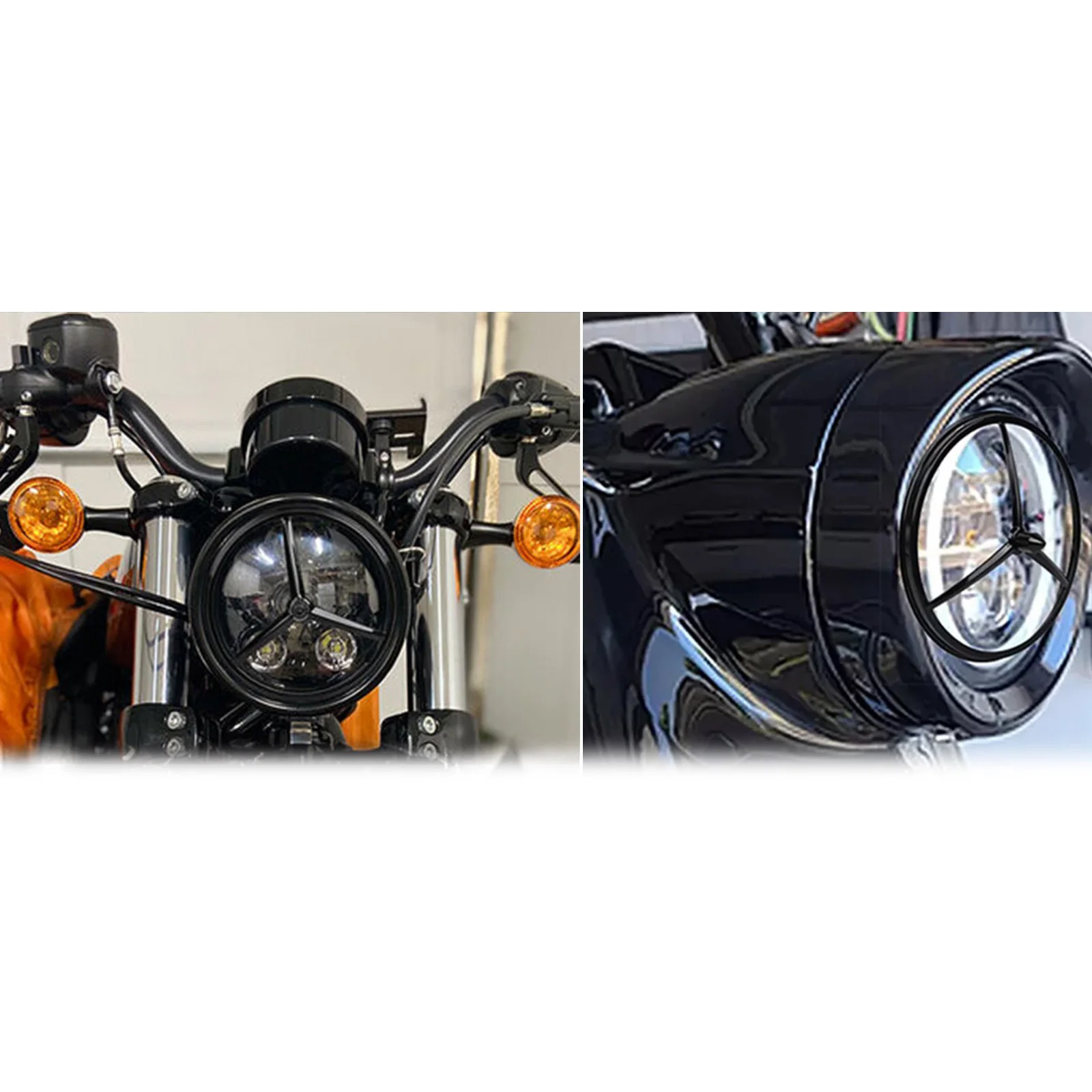 5.75" Headlight Bezel Trim Ring Cover Fit For Harley Sportster 883 1200 04-23
5.75" Headlight Bezel Trim Ring Cover Fit For Harley Sportster 883 1200 04-23