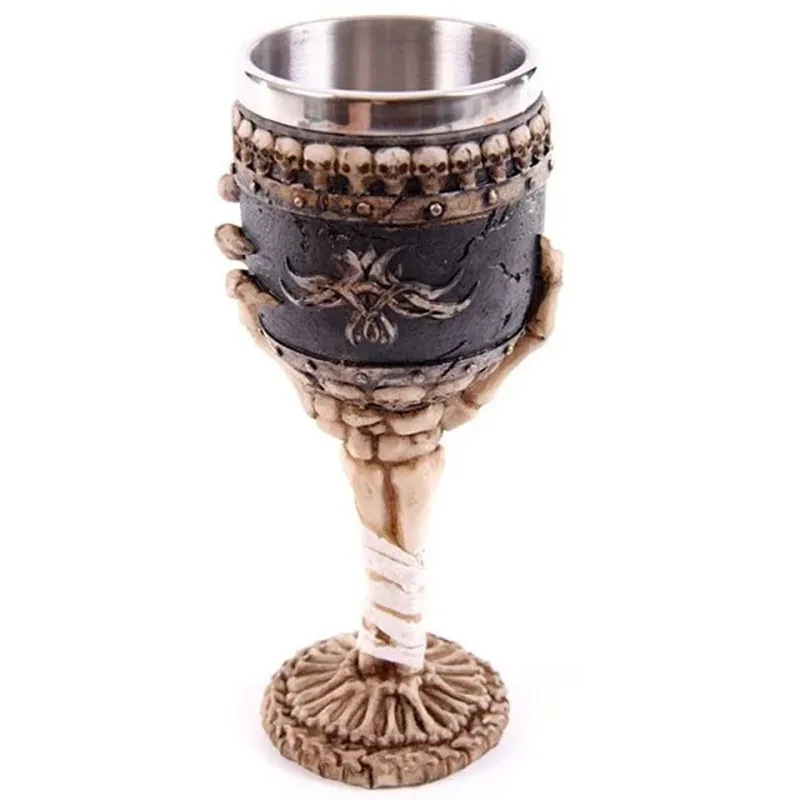 180ml Retro Horn Skull Resin Beer Mug Stainless Steel Skull Knight Halloween Coffee Cup Viking Tea Mug Ceramic Tiki Mug
180ml Retro Horn Skull Resin Beer Mug Stainless Steel Skull Knight Halloween Coffee Cup Viking Tea Mug Ceramic Tiki Mug