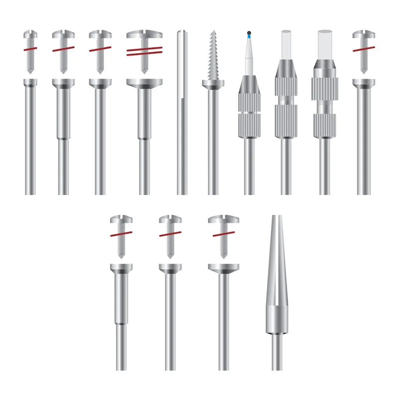 10pcs/set Mandrels Stainless Reinforced Dental Materials Dental Accessories
10pcs/set Mandrels Stainless Reinforced Dental Materials Dental Accessories
