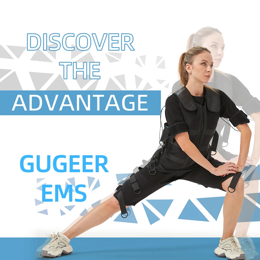 Gugeer Muscle Training Fashion Clothing Boost Metabolism Electrical Pads XBODY Dry Split Vest EMS Body Sculpting
Gugeer Muscle Training Fashion Clothing Boost Metabolism Electrical Pads XBODY Dry Split Vest EMS Body Sculpting