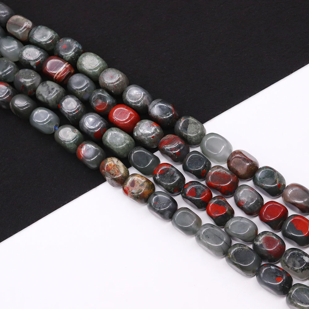 12x19mm African Bloodstone Natural Stone Beads Straight-hole Beaded Decorations DIY Bracelet and Necklace Jewelry Accessories
12x19mm African Bloodstone Natural Stone Beads Straight-hole Beaded Decorations DIY Bracelet and Necklace Jewelry Accessories