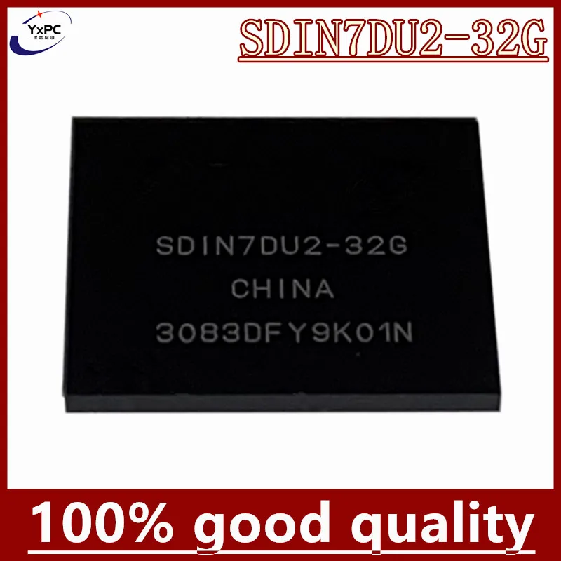SDIN7DU2-32G SDIN7DU2 32G BGA153 EMMC 32GB Flash Memory IC Chipset with balls
SDIN7DU2-32G SDIN7DU2 32G BGA153 EMMC 32GB Flash Memory IC Chipset with balls