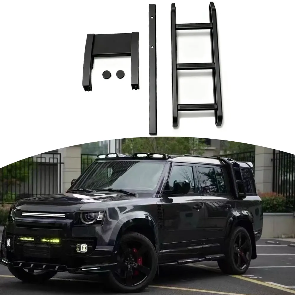 Side Roof Rack Access Ladder Liftable Multiple Colors Black Blue Green Fits For LR Defender 110 4 Door 2020-2026
Side Roof Rack Access Ladder Liftable Multiple Colors Black Blue Green Fits For LR Defender 110 4 Door 2020-2026