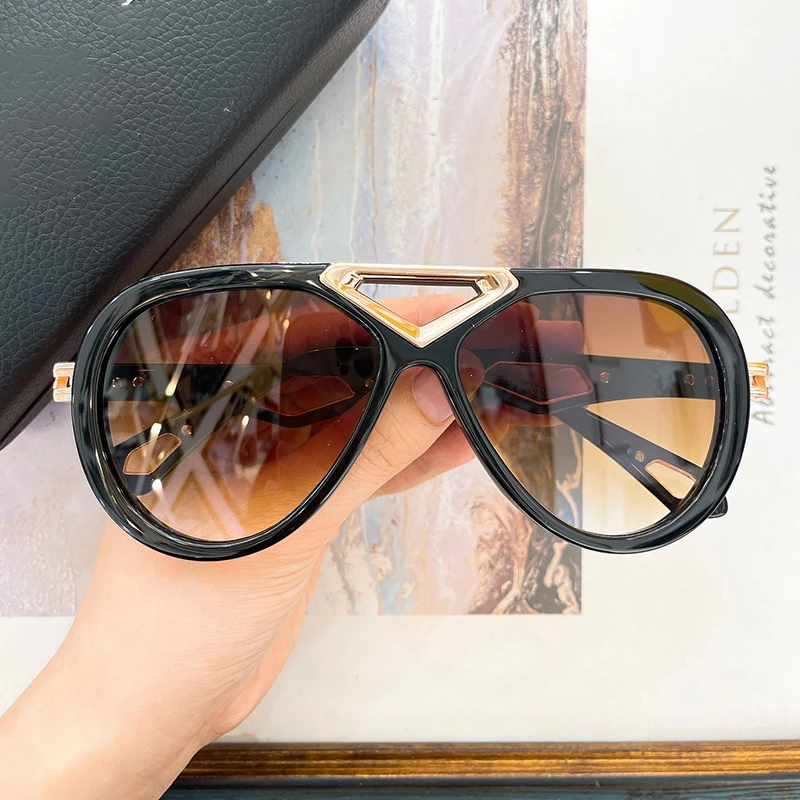 Z072 Oval Double Bridge Handmade Acetate Sunglasses Punk Gradient Uv400 Men Car Designer Brand Driving Luxury Eyeglasses
Z072 Oval Double Bridge Handmade Acetate Sunglasses Punk Gradient Uv400 Men Car Designer Brand Driving Luxury Eyeglasses