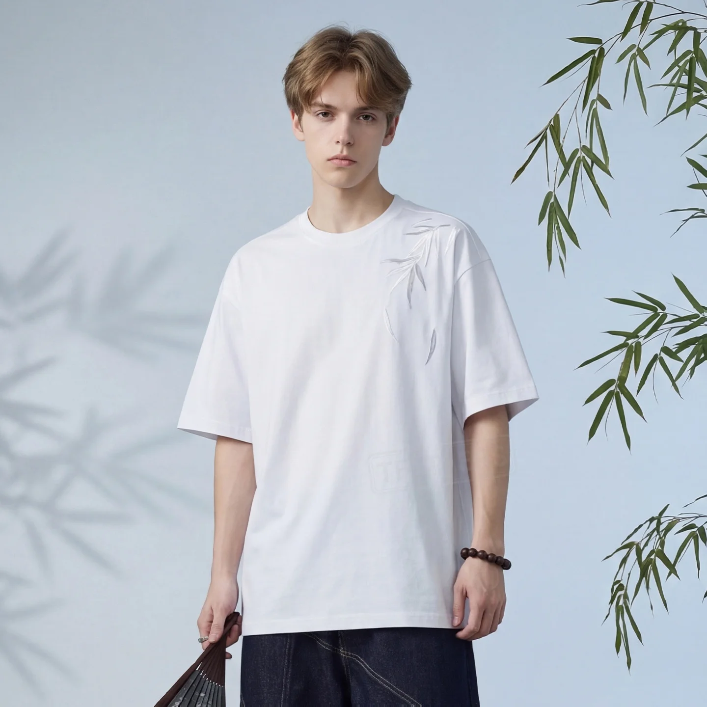 TFETTERS 2026 Summer New Chinese Style Men T-Shirt Loose Fit Short Sleeve Solid Color Cotton Streetwear O Neck T Shirt Oversized
TFETTERS 2026 Summer New Chinese Style Men T-Shirt Loose Fit Short Sleeve Solid Color Cotton Streetwear O Neck T Shirt Oversized