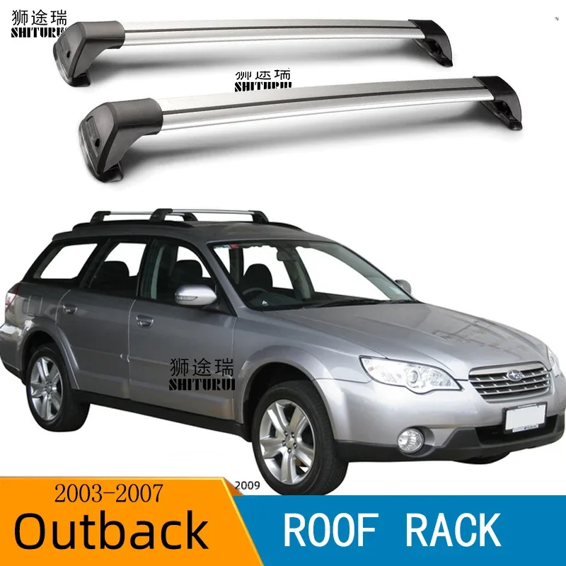 FOR SUBARU OUTBACK (BL, BP) 2003-2009 Car bald section mute section cross bar load bar aluminum alloy roof box
FOR SUBARU OUTBACK (BL, BP) 2003-2009 Car bald section mute section cross bar load bar aluminum alloy roof box